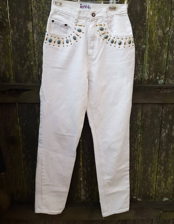 bedazzled jeans