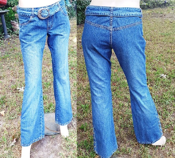 Womens 80s Jeans Jordache Vintage Jeans Belted Jeans | Etsy