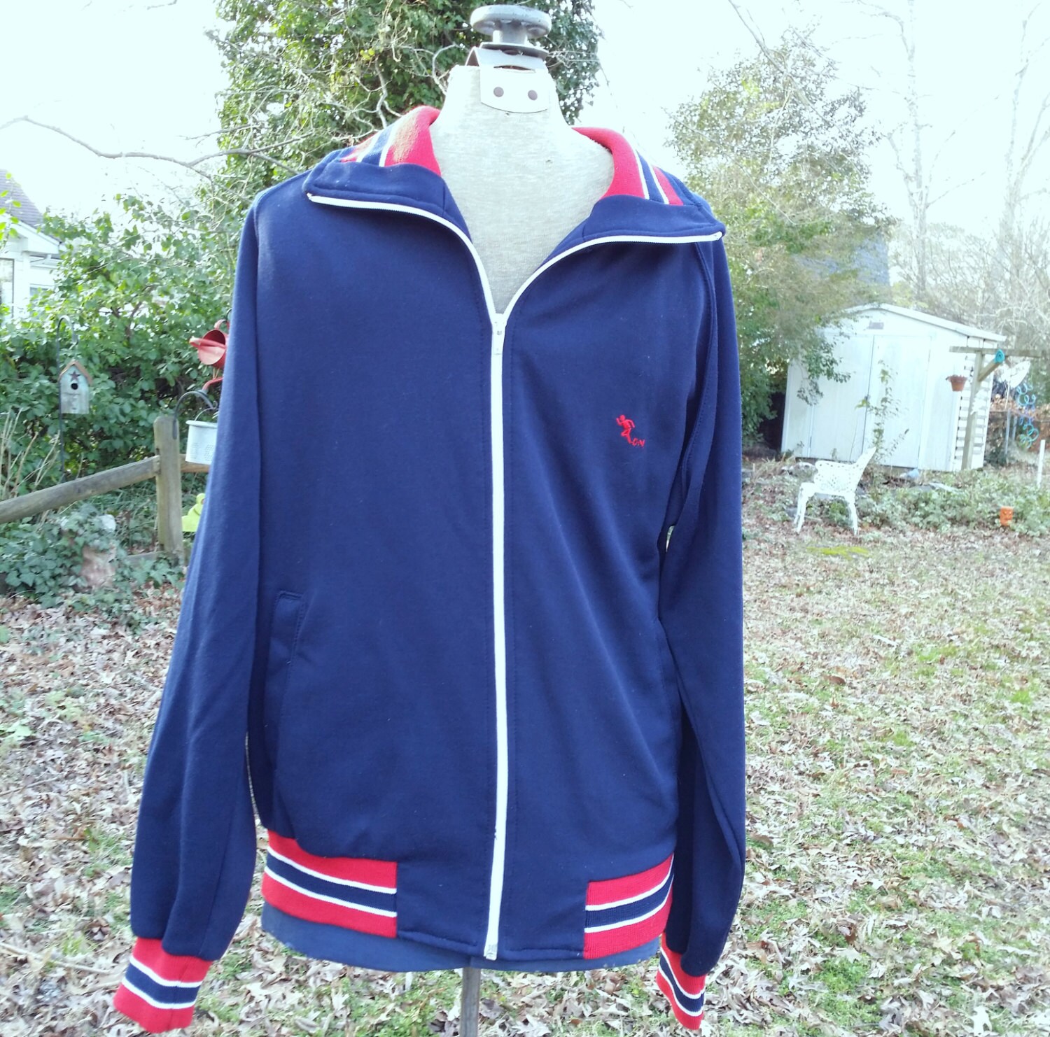 Vintage Jacket Running Jacket Jogging Jacket Warm Up Etsy