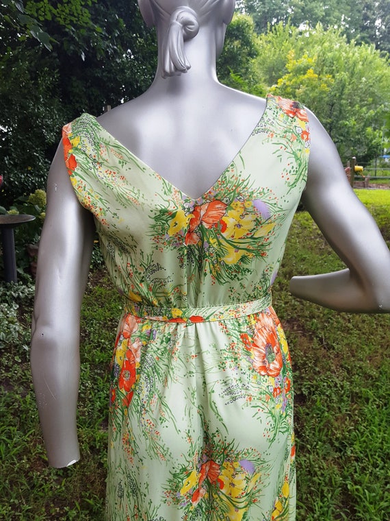 Vintage Dress 70s Dress 70s Prom Dress 70s Maxi D… - image 7