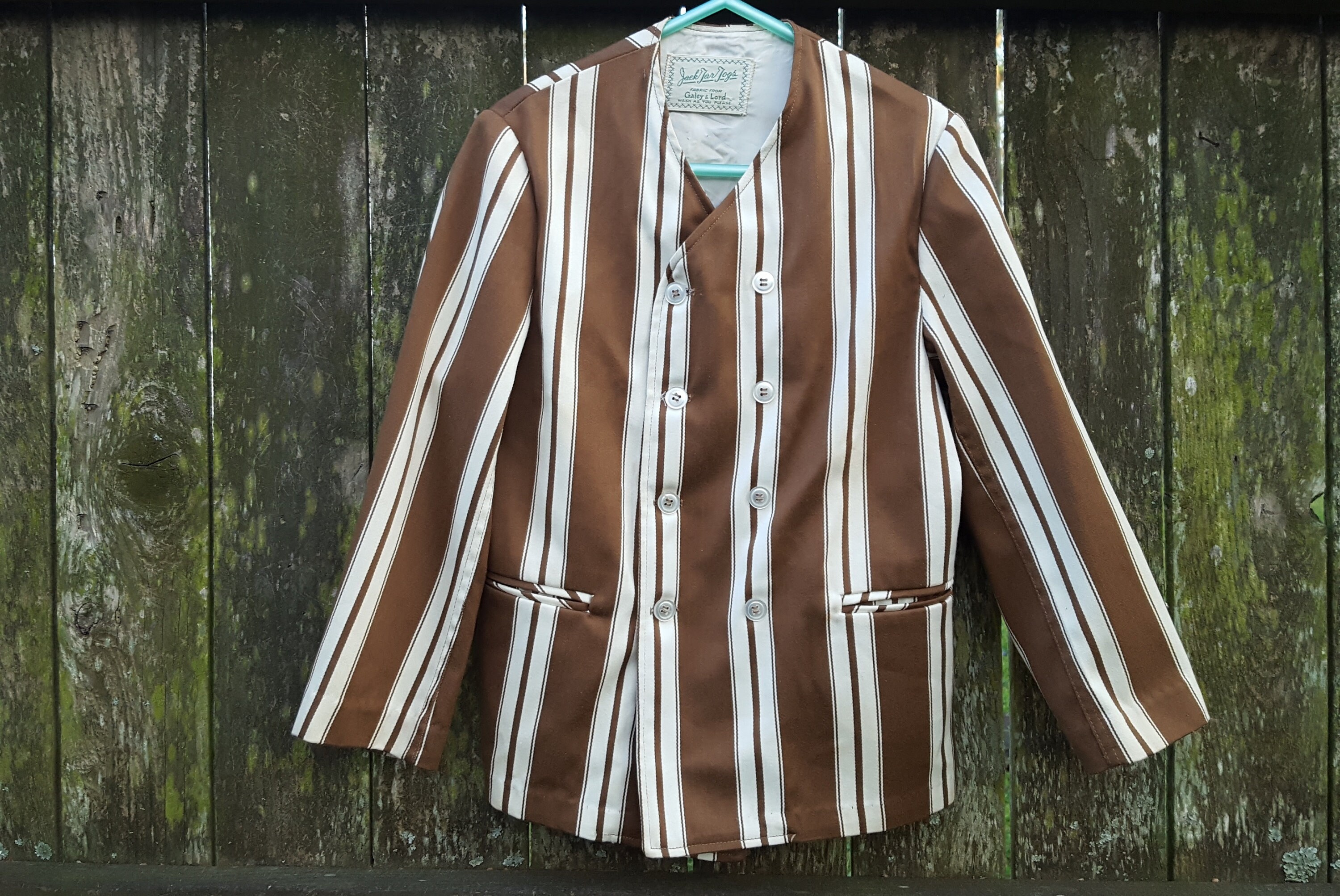 Vintage Boys Jacket Jack Tar Togs Boy's Jacket Halloween 50s Jacket Vintage Jacket Barbershop Quartet Stage Costume Galey and Lord