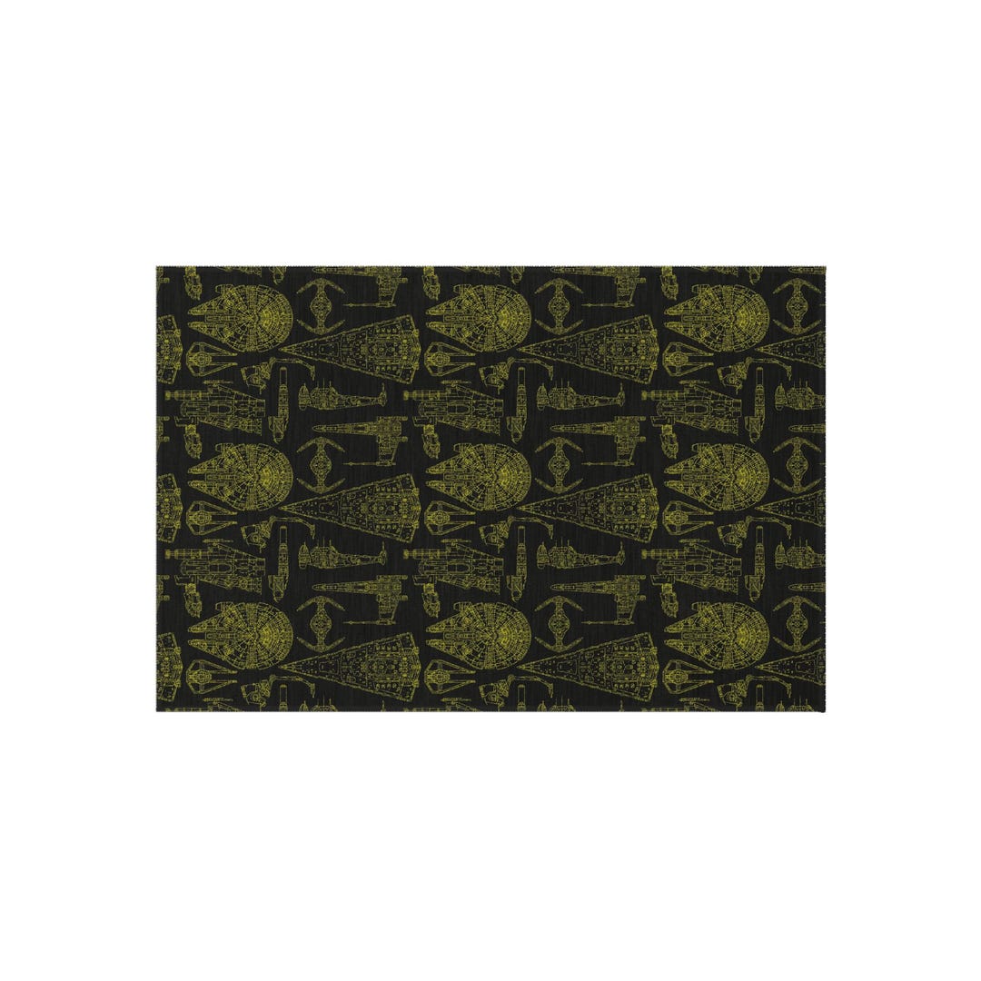 Star Wars Outdoor Rug - Galactic Area Rug for Star Wars Fans, Sci-fi ...