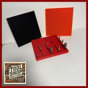Screwdriver Bit Storage for Drawer or Table Top - 480 Bit Slots - 3D Printed - Woodworking, Workshop and Garage Organization | Shop
