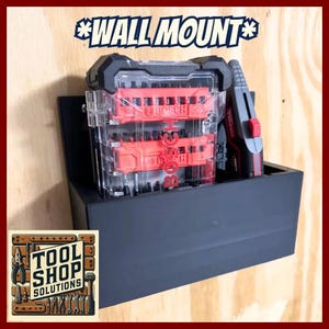 Pliers and Hand Tool Holder Wall Mount – 3D Printed Tool Organizer for Workshop & Woodworking – Wall-Mounted Storage for Garage + Shop