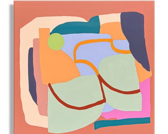 Zachowaj ruch, malowana kompozycja