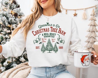Christmas Tree Farm Shirt and Sweatshirt, Family Christmas, Xmas Gift, Family Christmas Outfit