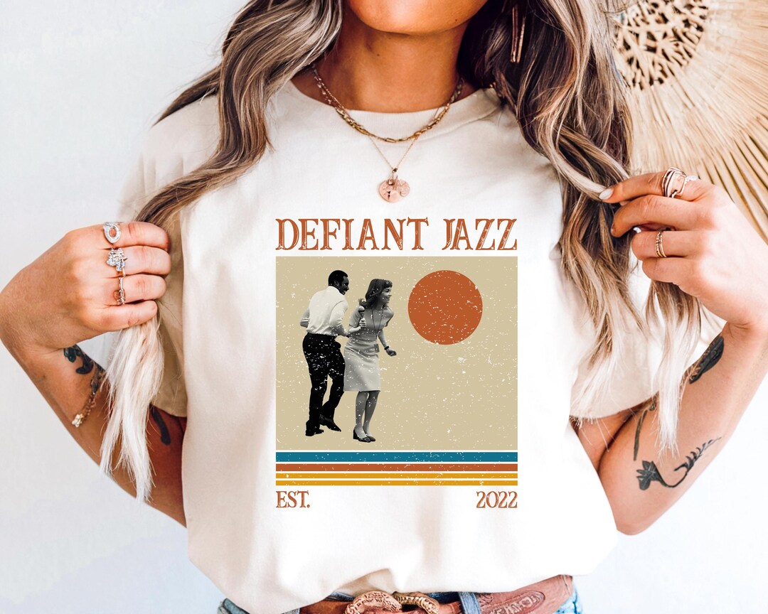 Severance Defiant Jazz Shirt and Sweatshirt, Vintage 90s Severance