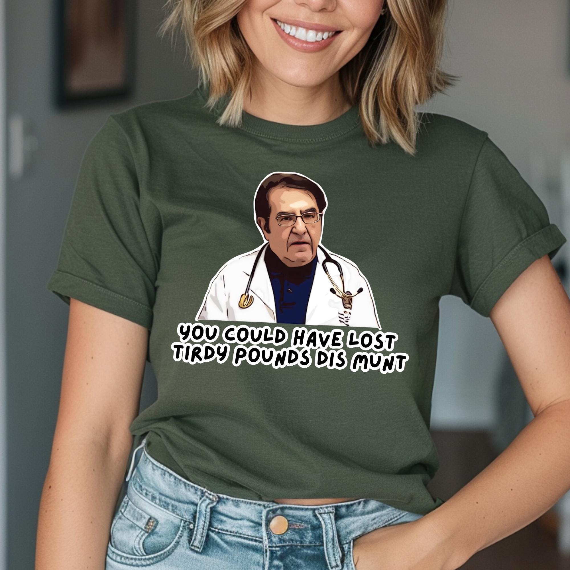 ASTRO ユンサナ JUST, NO REASON MD Tシャツ Doctor Now Tee, Dr. Younan Nowzaradan Funny Quote Tshirt, You