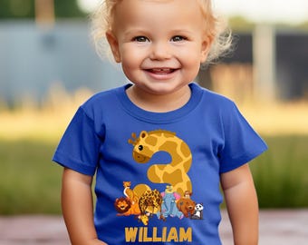 Camiseta de cumpleaños de bebé personalizada, camiseta del tercer cumpleaños, tercer año del bebé, camiseta de fiesta personalizada, lindo atuendo de cumpleaños, regalo de hito, camiseta divertida