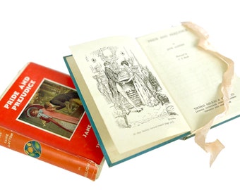 Vintage Pride and Prejudice Book: 1940 Edition, C.E. Brock Illustrations