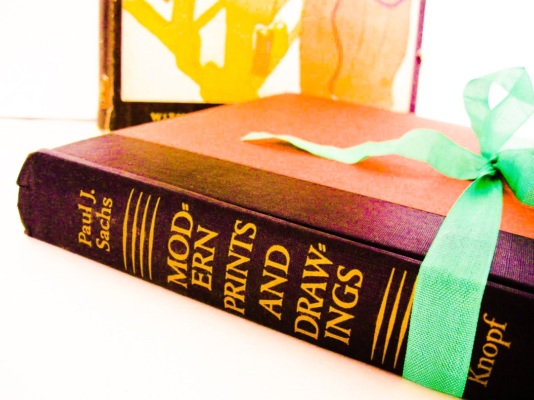 Old Art Book, Modern Prints and Drawings by Paul J . Sachs ART Book