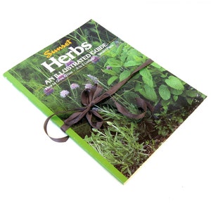 HERBS an Illustrated Guide by Sunset Books, Herbal Book, Vintage Herb Book, Herbalist, Homeopathy, Homeophathic Book, Holistic Health Book
