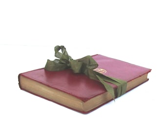 Pride and Prejudice by Jane Austen / A. L. Burt Antique RARE Edition /Austen Wedding Decor /Austen Collector / Old Austen Book / Leather