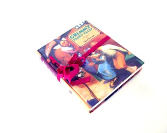 Vintage Grimm's Fairy Tales Book: Illustrated First Edition