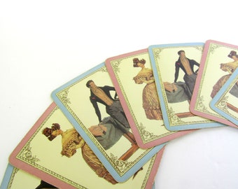 Jane Austen Playing Cards  Vintage Regency Style, Set of 16