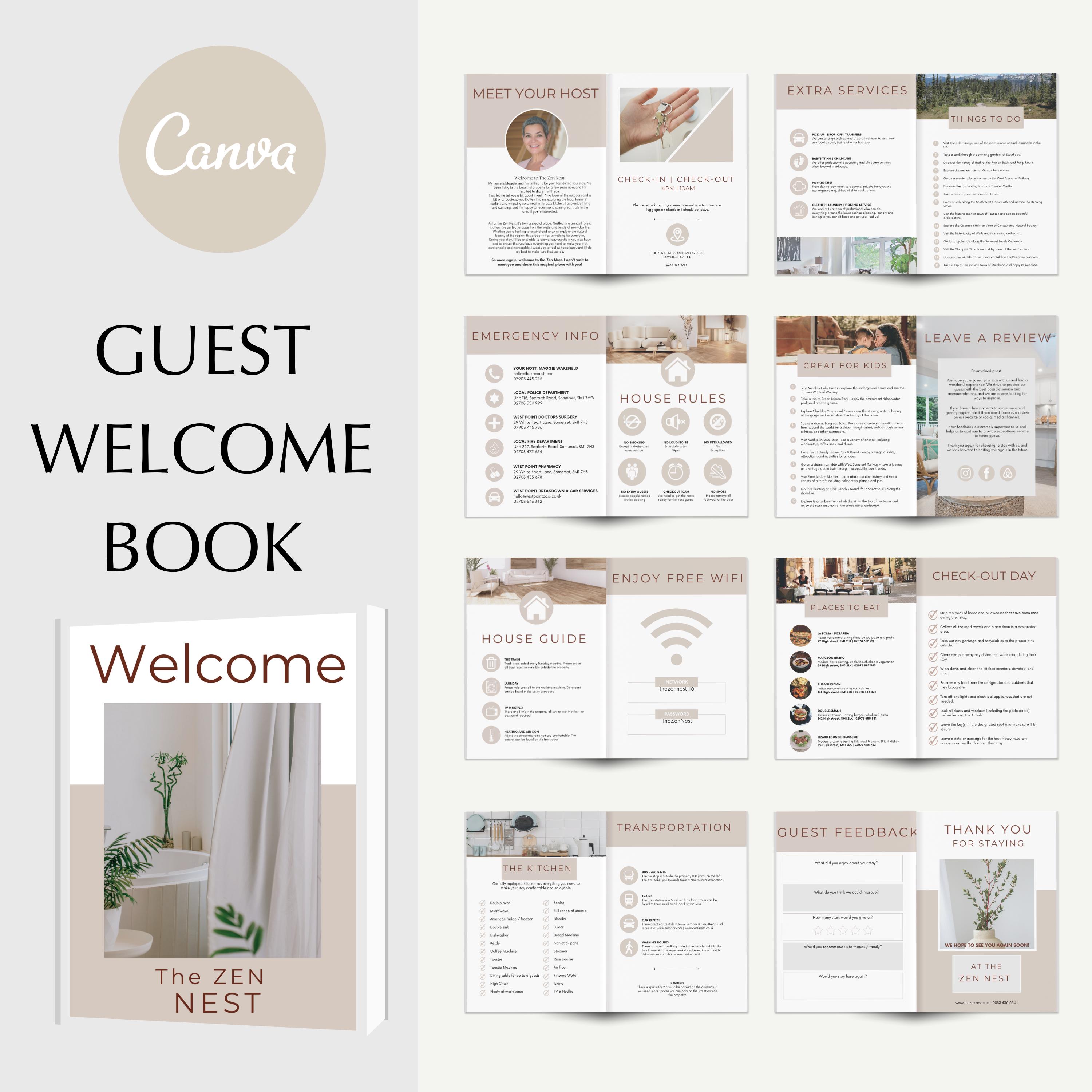 Welcome Letter Vacation Rental Template - Etsy Singapore