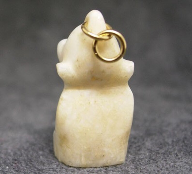 Vintage Ivory Billiken Good Luck Pendant Charm Alaska Etsy