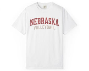 Nebraska Volleyball Graphic T-shirt | Volleyball Tee, Sports Shirt