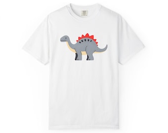 Stegosaurus T-shirt, Dino Lover Gift, Jurassic Park Tee, Prehistoric Reptile Shirt, Fossil Enthusiast Top