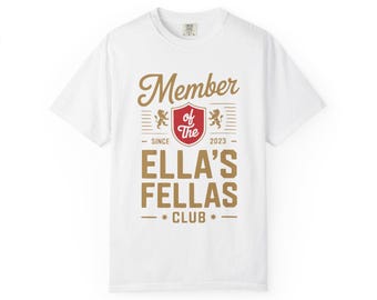 Ella's Fellas Club T-Shirt | Member Tee, Club Logo Shirt