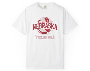 Nebraska Volleyball T-shirt | College Team Volleyball Tee