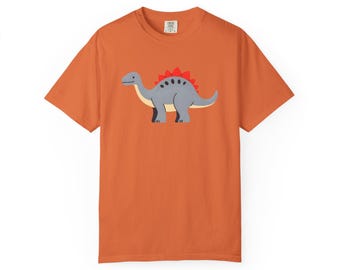 Stegosaurus T-shirt, Dino Lover Gift, Jurassic Park Tee, Prehistoric Reptile Shirt, Fossil Enthusiast Top