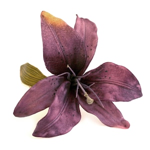 Purple Lily - Artificial Flowers, Silk Flower Heads