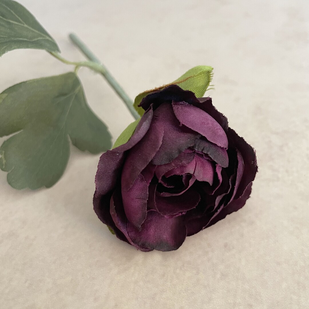 Plum Rannuculus Plum Purple Ranunculus Pick- Artificial Flowers, Silk Flowers - Etsy