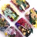 Dried Flowers 6x4x1.5 Box - Resin DIY, Craft Supply, Nail Art, Epoxy Mold, Jewelry Filling, Soap making 