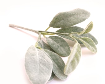 Lambs Ear Pick - Floral Filler, Artificial Greenery