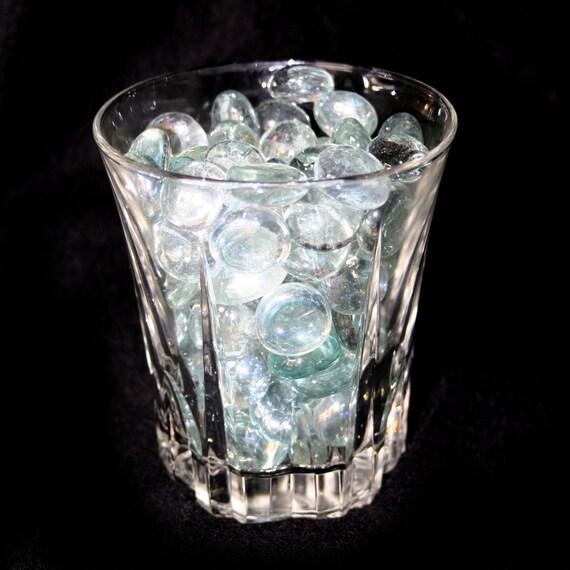 1 Pound Clear Flat Glass Marbles For Vases Aquariums Etsy