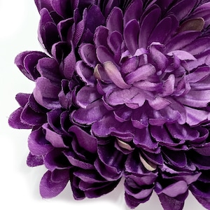 Purple Mum - Artificial Flowers, Silk Flower