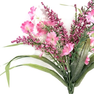 Hot Pink Wild Flower Bundle - Artificial flowers