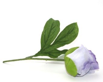 1 Lavender Peony Ball Pick -  Artificial Silk Flower