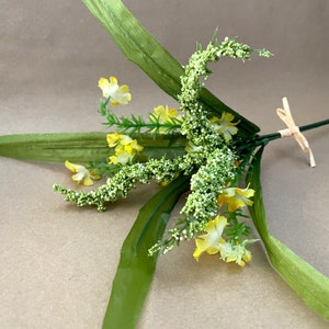 Wild Yellow Floral Berry Bundle - Artificial flowers