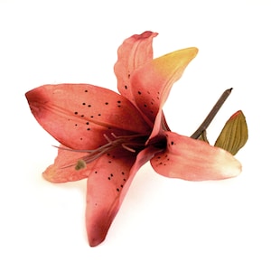 Mauve Pink Lily - Artificial Flowers, Silk Flower Heads - PRE-ORDER