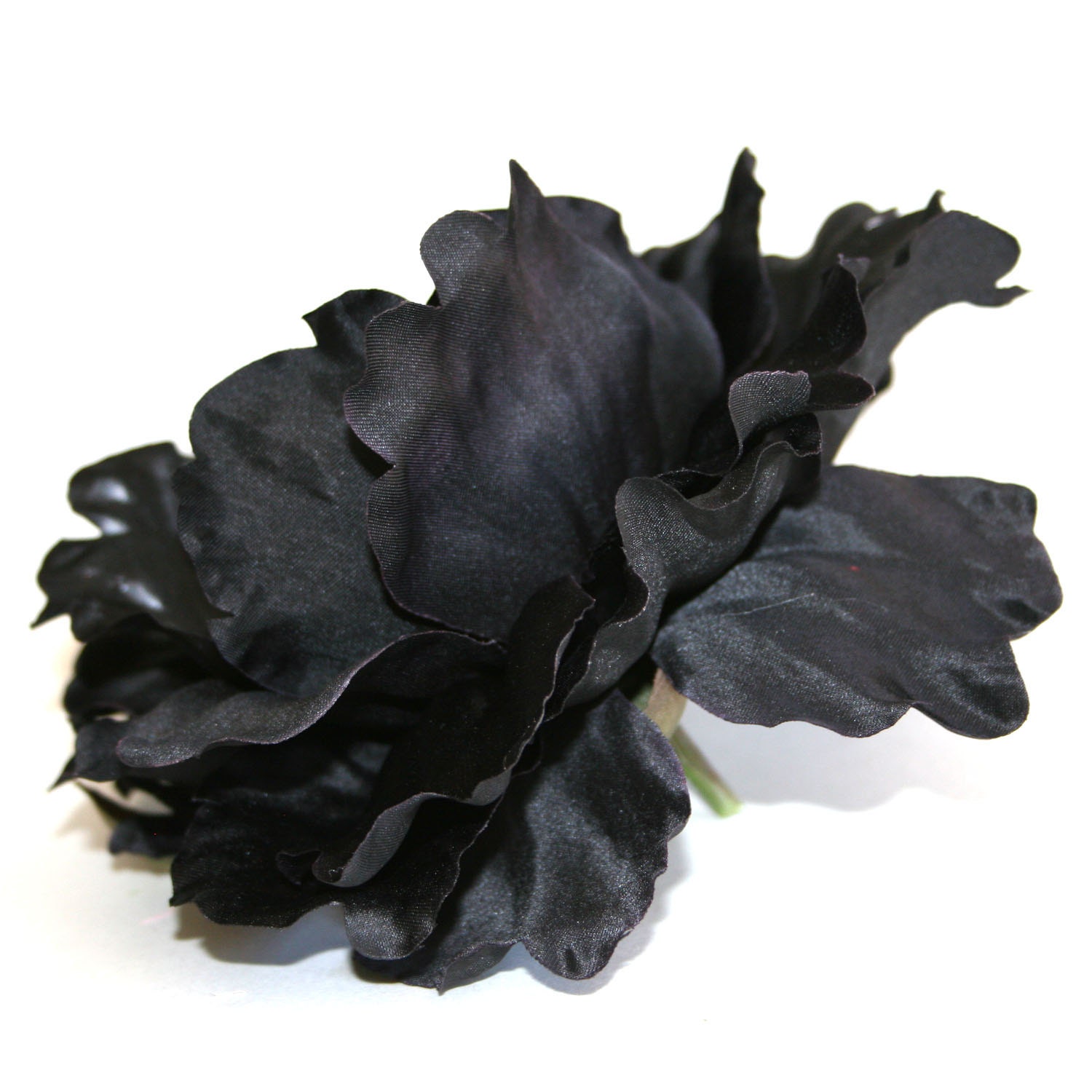 Black Boutique Peony - With or Without Stem - Artificial Flower