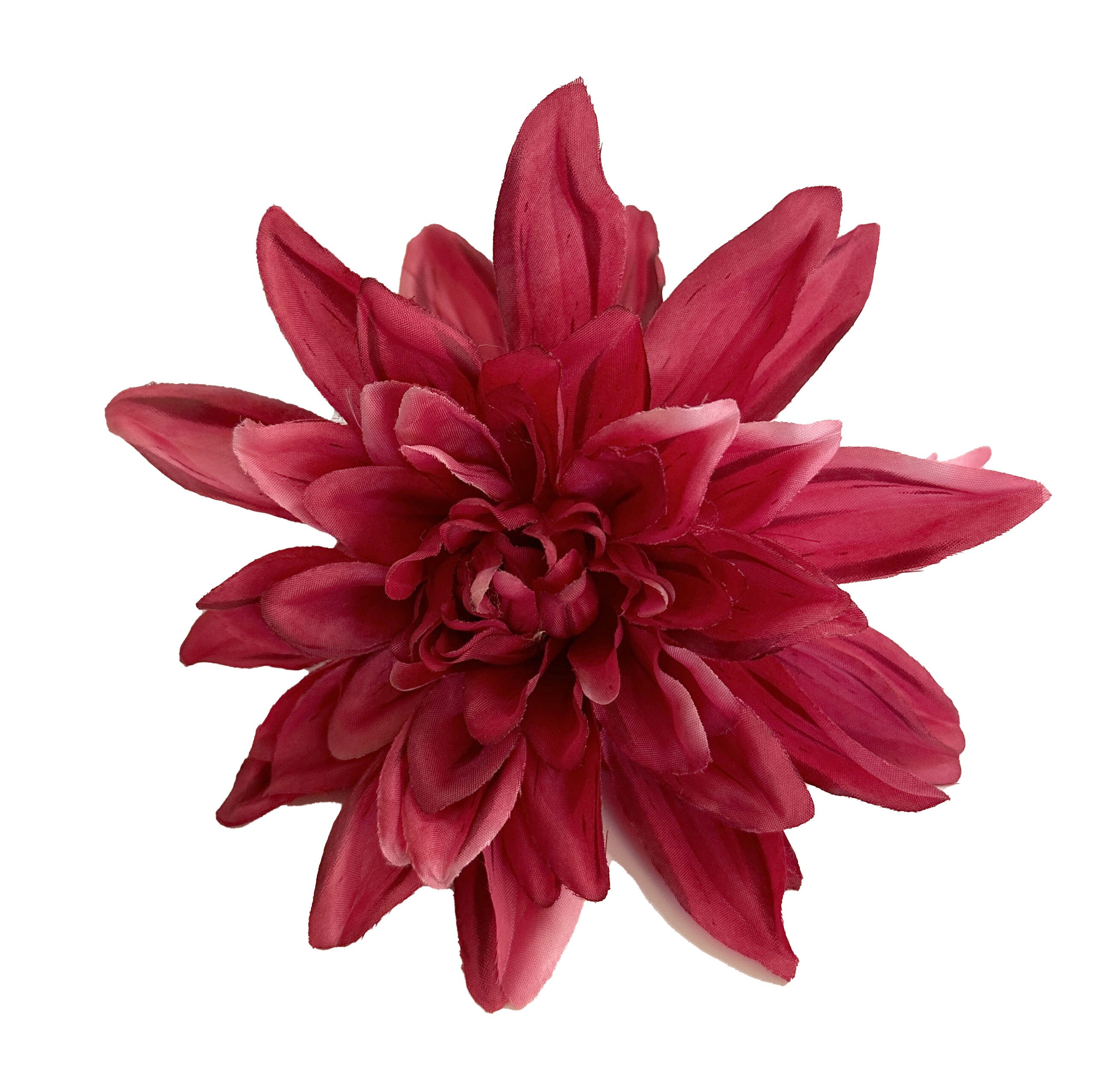 Dark Pink Dinner Plate Dahlia - Artificial Flower, Silk Flower ...