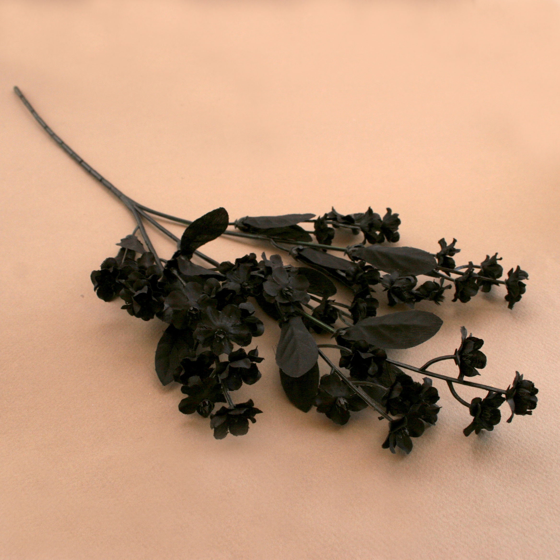 Black Gypsophila Baby's Breath - Artificial Flowers, Silk Flowers