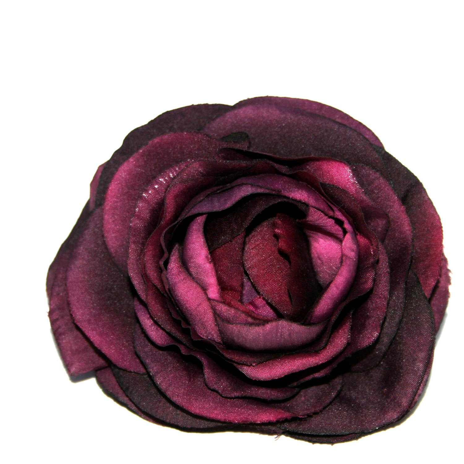 1 Royal Purple Ranunculus Silk Flower Heads PREORDER Etsy