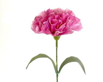 Pink Carnation - Artificial Flower, Silk Flowers
