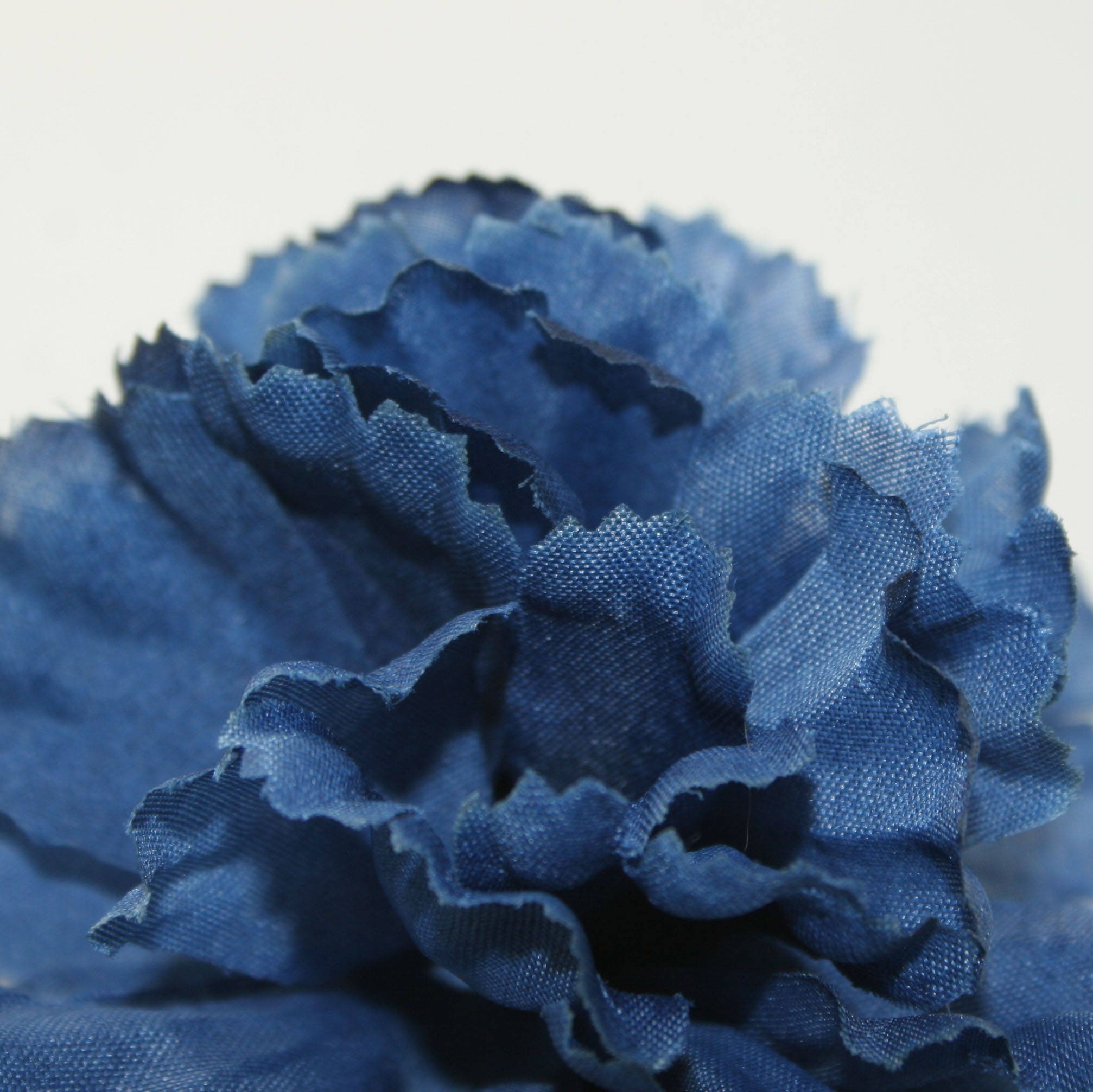 3 Bargain Navy Blue Carnations Artificial Flowers Etsy