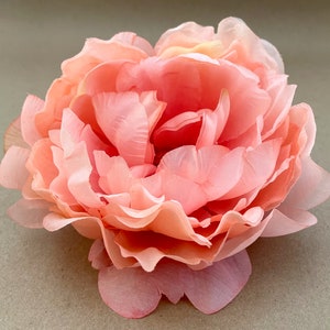 Bubblegum Pink Peony - Artificial Flower - Silk Flower Head