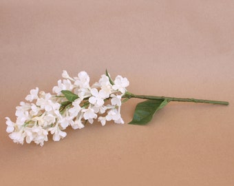 Cream White Lilac Spray - Artificial Flowers