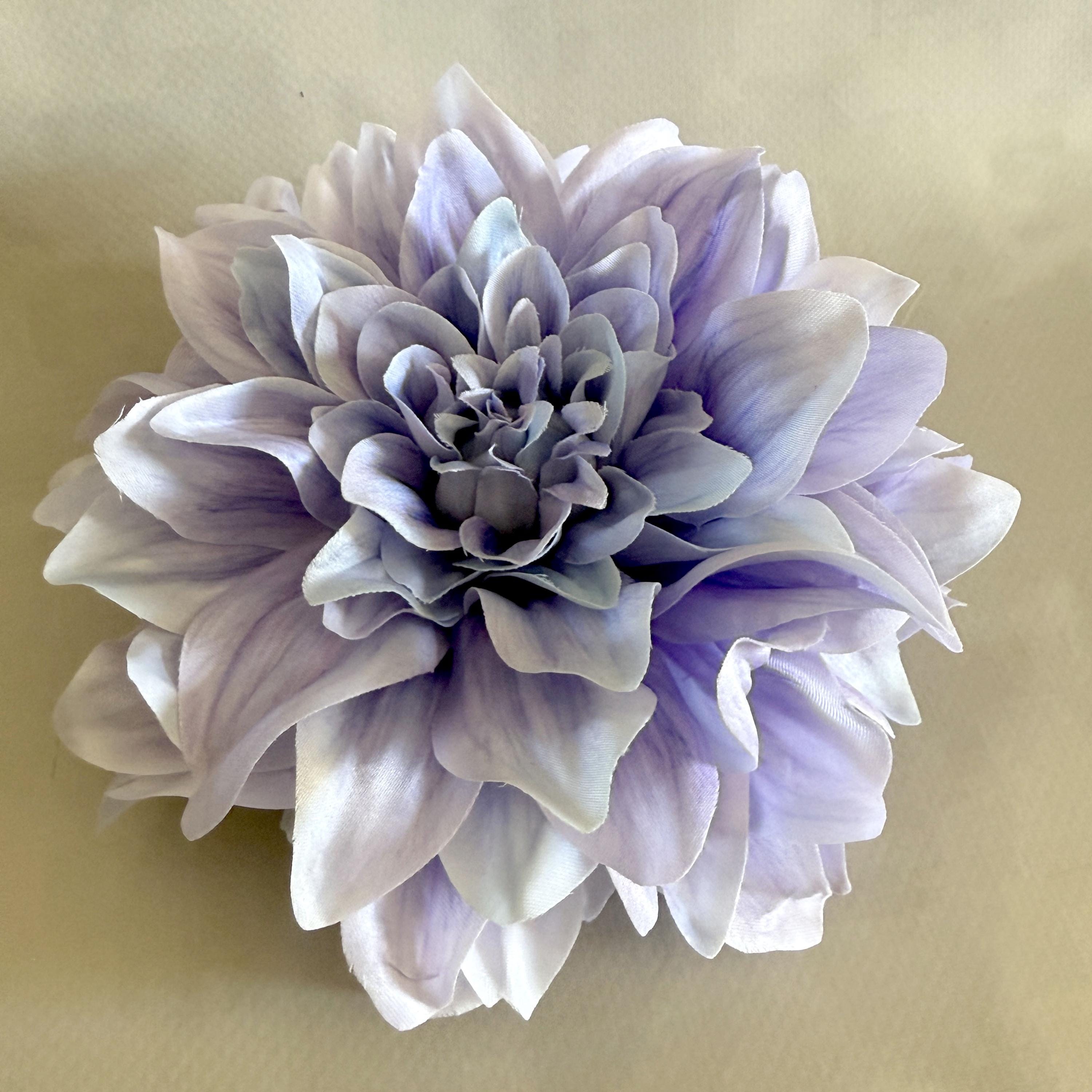 Dinner Plate Dahlia in Lavender Purple - Artificial Flower, Silk Flower ...