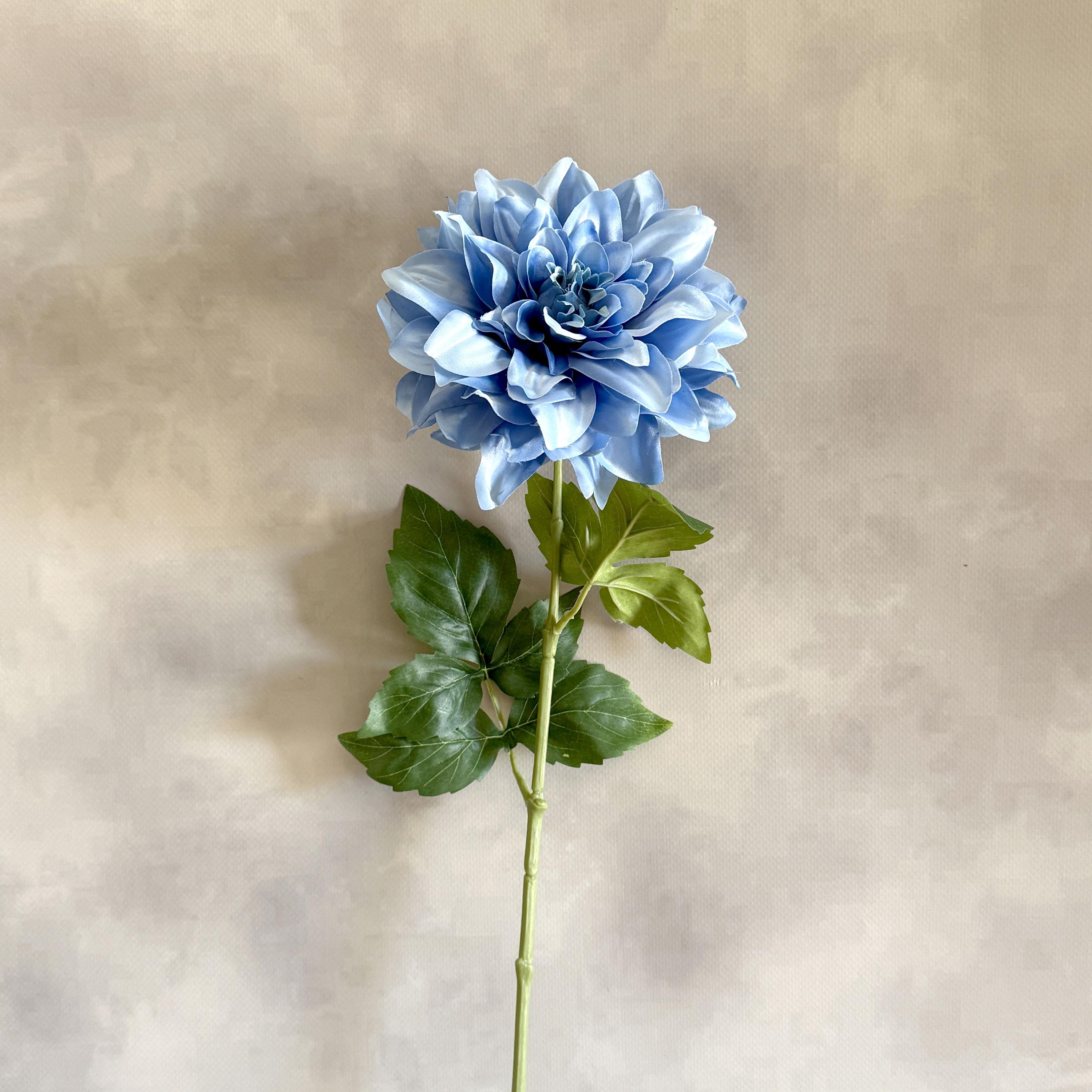 Dinner Plate Dahlia in Blues - Artificial Flower, Silk Flower ...