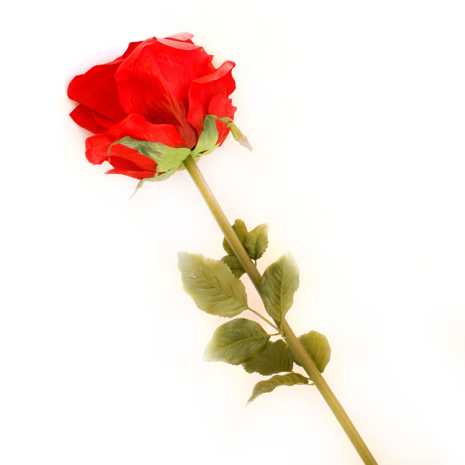 Enormous OVERSIZED Red Silk Rose Artificial Flower 9 Etsy