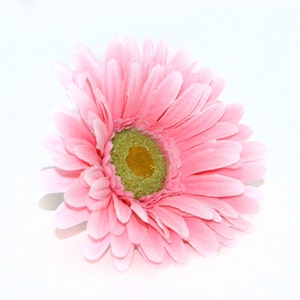 Pink Gerbera Daisy - Artificial Flowers, Silk Flower Heads - PRE-ORDER