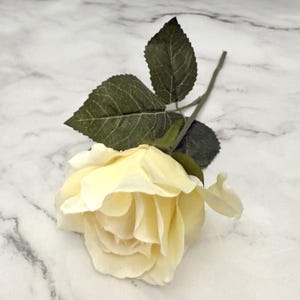 Yellow Rose Pick - Artificial Flowers, Silk Roses