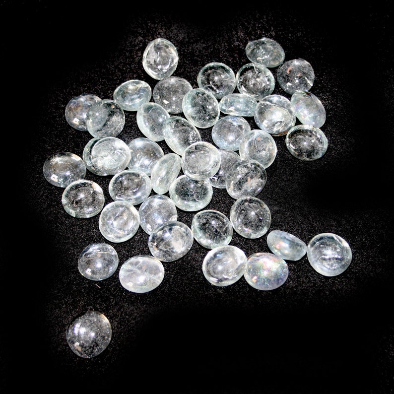1 Pound Clear Flat Glass Marbles For Vases Aquariums Etsy